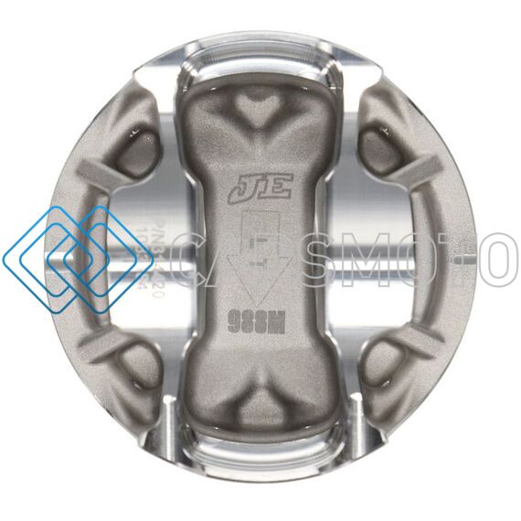 JE PISTONS 170697 350 SBC STD DTY FT SET OF 8 PISTONS