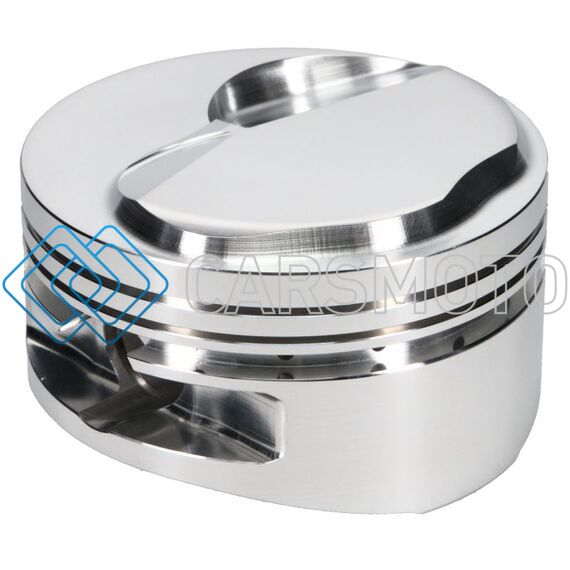 JE PISTONS 297810 BBC BLOWN ALKY DM SET OF 8 PISTONS