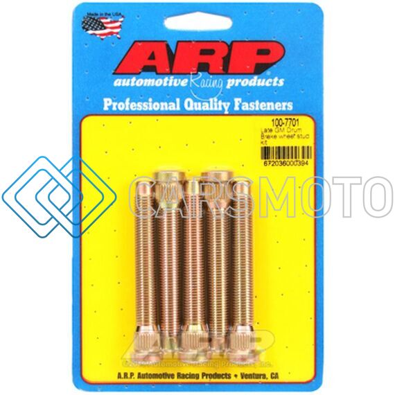 ARP 100-7701 LATE MODEL GM DRUM BRAKE WHEEL STUD KIT