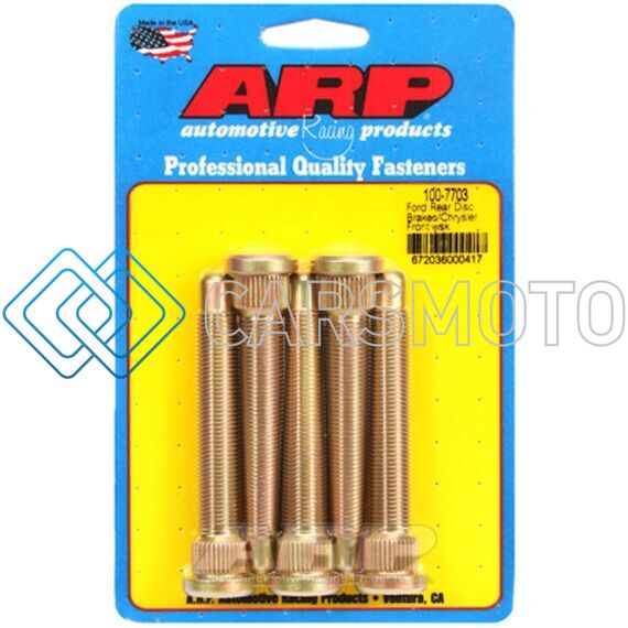ARP 100-7703 FORD REAR DISC BRAKES / CHRYSLER FRONT 5 WHEEL STUD KIT