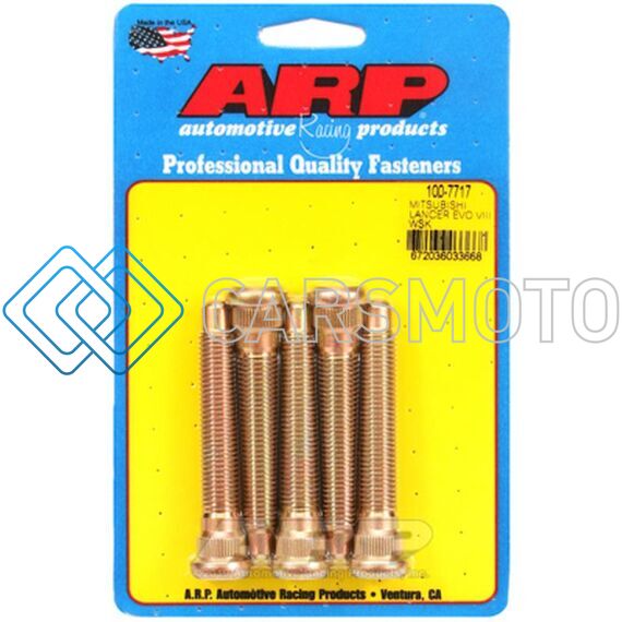 ARP 100-7717 03-06 EVO 8/9 WHEEL STUD KIT (5 STUDS/ONE WHEEL)