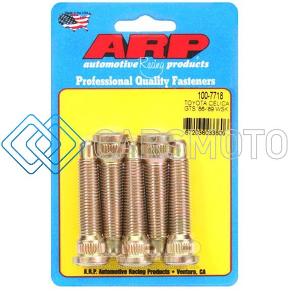 ARP 100-7718 86-89 TOYOTA CELICA GTS FRONT WHEEL STUD KIT