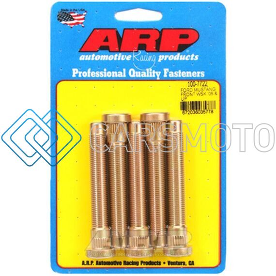 ARP 100-7722 05-14 FORD MUSTANG FRONT WHEEL STUD KIT (5 STUDS)