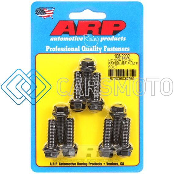ARP 108-2202 HONDA DOHC PRESSURE PLATE BOLT KIT (9)