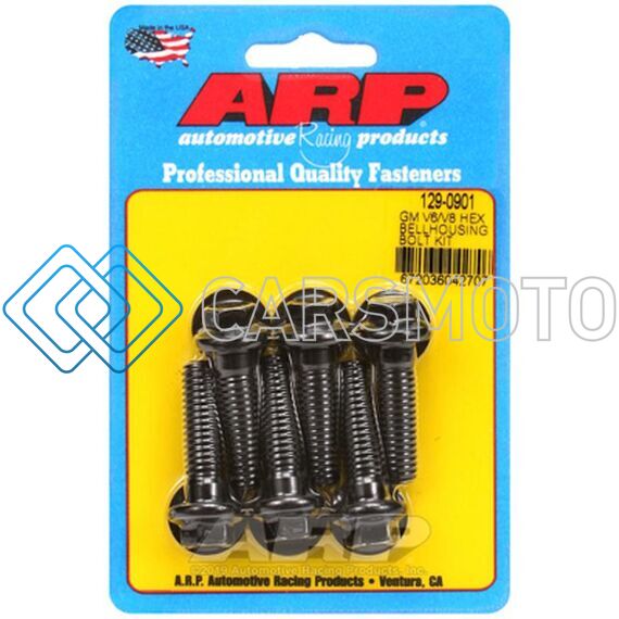 ARP 129-0901 GM V6/V8 HEX BELLHOUSING BOLT KIT