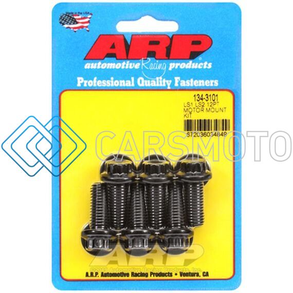 ARP 134-3101 LS1 LS2 SS 12PT MOTOR MOUNT BOLT KIT