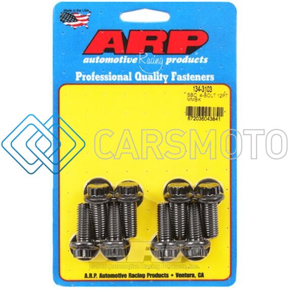 ARP 134-3103 SB CHEVY 4 BOLT 12PT MOTOR MOUNT BOLT KIT