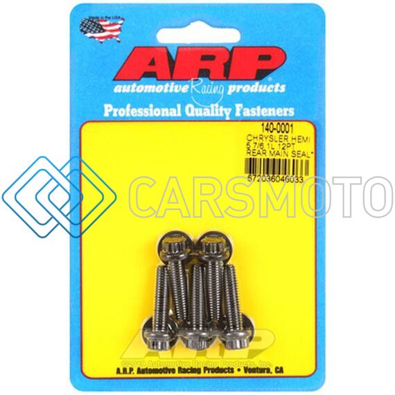 ARP 140-0001 CHRYSLER HEMI 5.7/6.1L 12PT REAR MAIN SEAL PLATE BOLT KIT