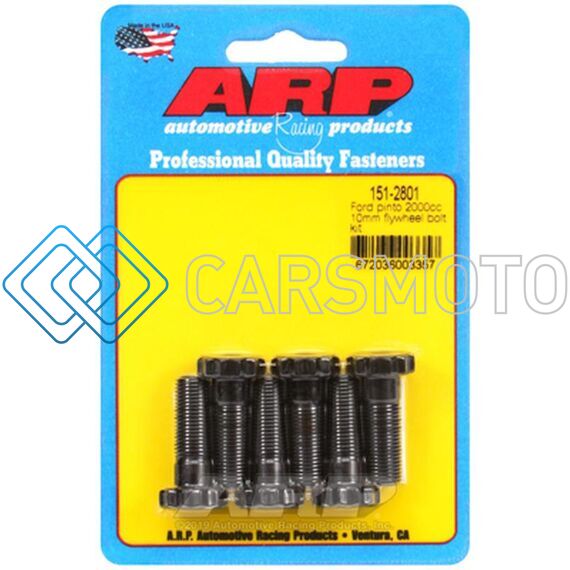 ARP 151-2801 FORD 2000CC PINTO M10 X 1.0 THREAD SIZE FLYWHEEL BOLT KIT