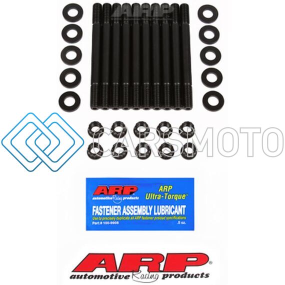 ARP 165-5401 SATURN 1.9L 2-BOLT MAIN W/ 1/2 INCH STRAPS MAIN STUD KIT / NISSAN KA24DE HEAD STUD KIT