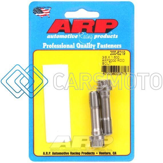 ARP 200-6219 3/8 INCH X 1.6 ARP2000 ROD BOLT KIT