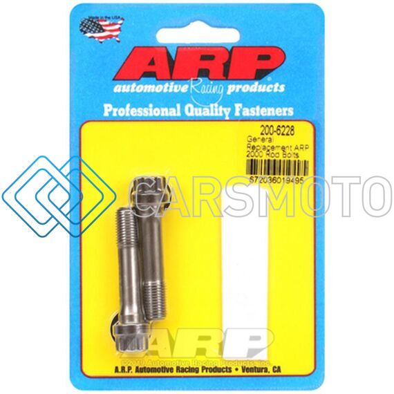 ARP 200-6228 GENERAL REPLACEMENT ARP2000 ROD BOLTS
