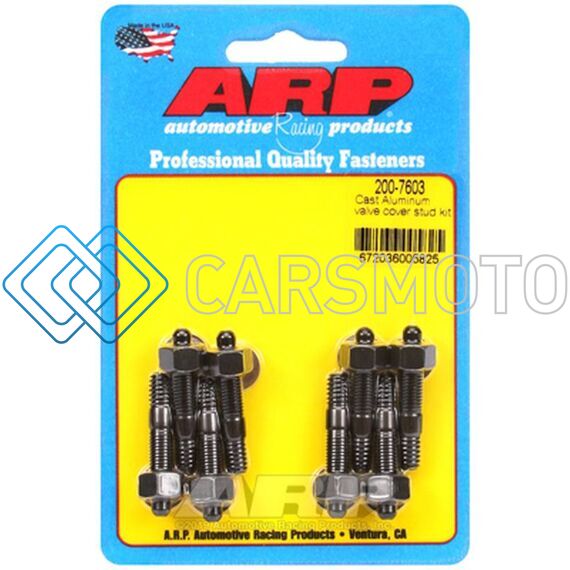 ARP 200-7603 CAST / ALUMINUM HEX VALVE COVER 1/4IN X 20 1.5IN OAL STUD KIT
