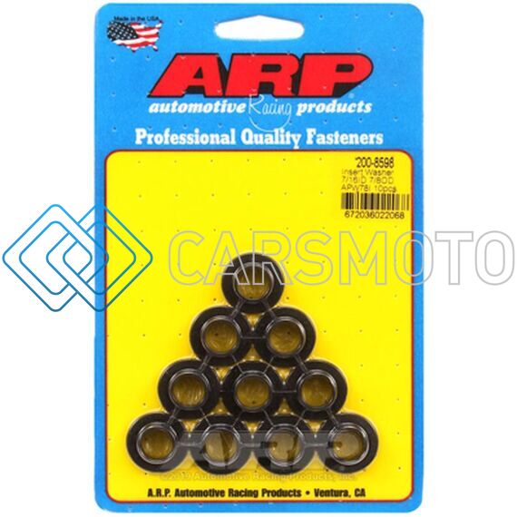 ARP 200-8598 .875IN OD  X 7/16IN ID INSERT WASHERS (10 PACK)