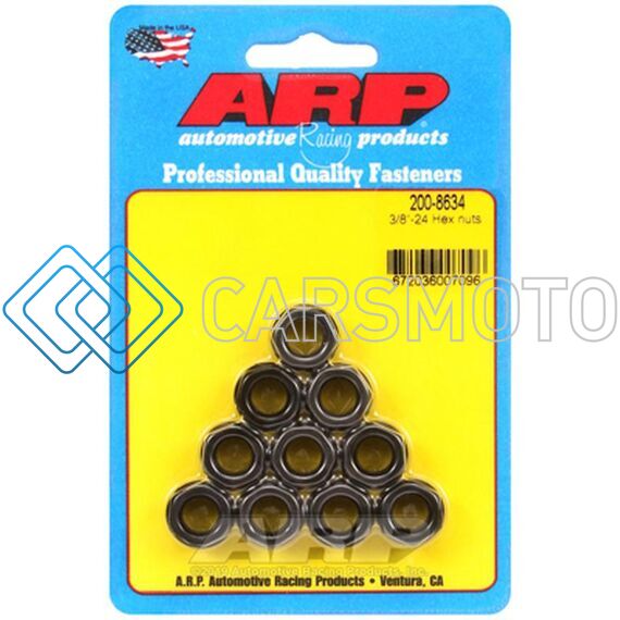 ARP 200-8634 3/8-24 HEX NUT KIT