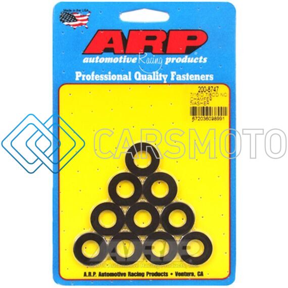 ARP 200-8747 7/16 ID 7/8 OD BLACK WASHERS (10 PACK)