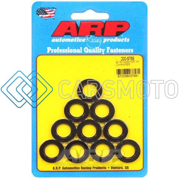 ARP 200-8769 9/16 ID 1.00 OD CHAMFER WASHERS (10 PACK)
