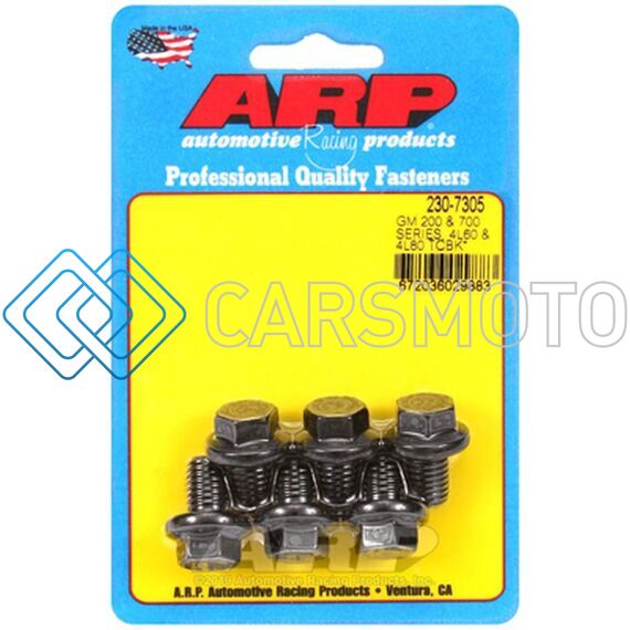 ARP 230-7305 GM 200 & 700 4L60 & 4L80 TORQUE CONVERTER BOLT KIT (PACK OF 6)