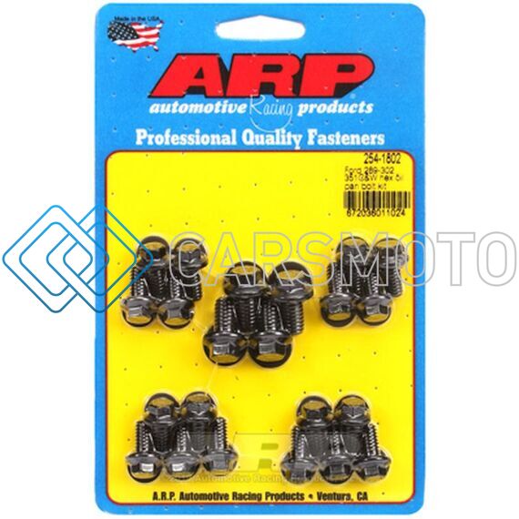 ARP 254-1802 FORD 289-302 / 351 C&W HEX OIL PAN BOLT KIT