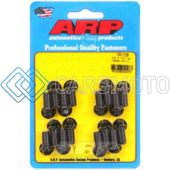 ARP 100-1108 3/8 X .750IN HEX HEADER BOLT KIT