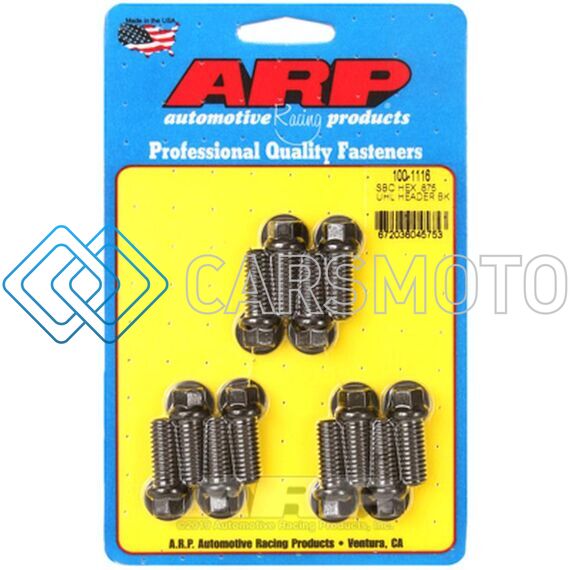 ARP 100-1116 SB CHEVY HEX .875 UHL HEADER BOLT KIT