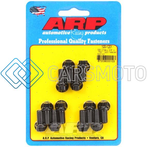 ARP 100-1201 SB CHEVY 3/8 X .750IN 12PT HEADER BOLT KIT