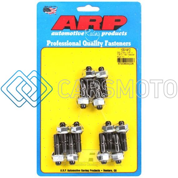 ARP 100-1412 SB CHEVY 3/8 X 1.670IN HEX HEADER STUD KIT