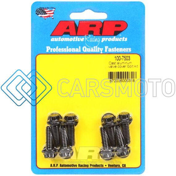 ARP 100-7503 CAST ALUMINUM 12PT VALVE COVER BOLT KIT