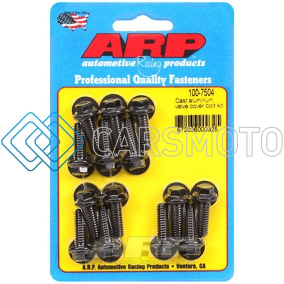 ARP 100-7504 CAST ALUMINUM HEX VALVE COVER BOLT KIT