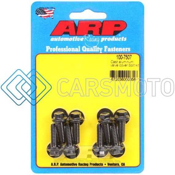 ARP 100-7507 CAST ALUMINUM HEX VALVE COVER BOLT KIT