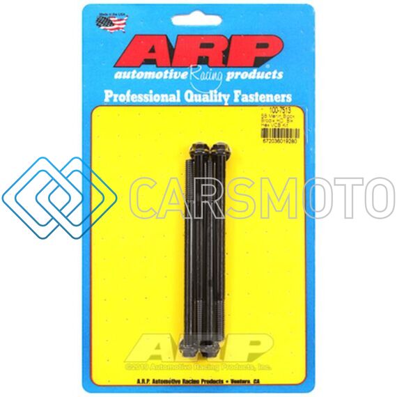 ARP 100-7513 MERLIN BLOCK, BRODIX HEAD SB  HEX VALVE COVER BOLT KIT