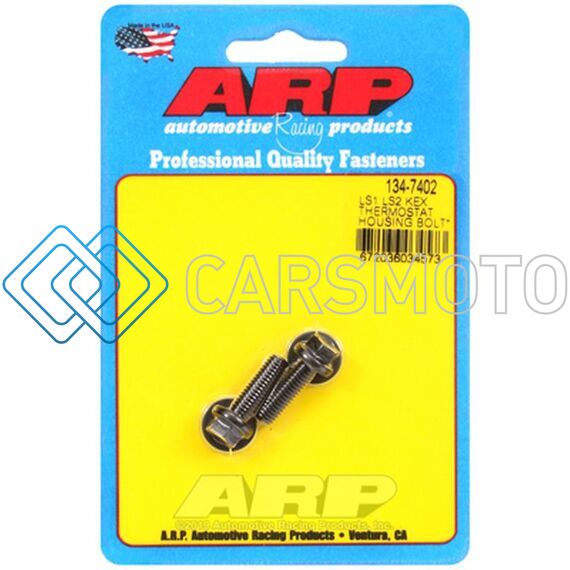 ARP 134-7402 LS1 LS2 HEX THERMOSTAT HOUSING BOLT KIT