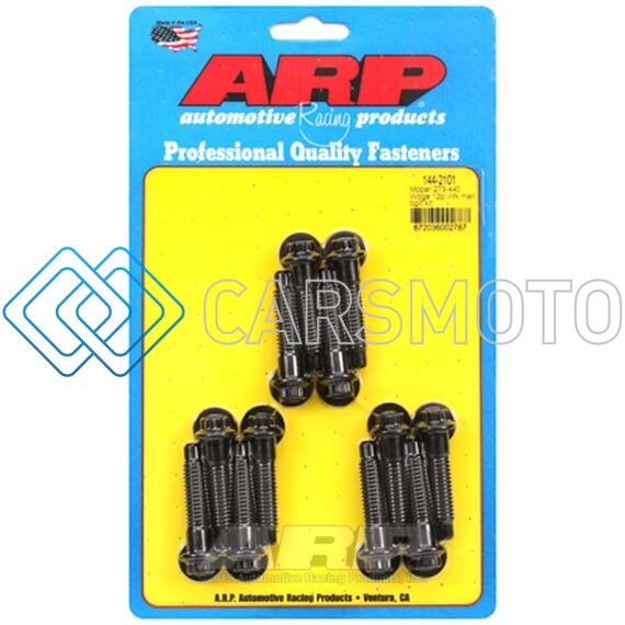 ARP 144-2101 MOPAR 273-440 WEDGE 12PT INTAKE MANIFOLD BOLT KIT