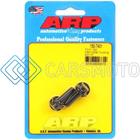 ARP 150-7401 FORD 12PT THERMOSTAT HOUSING BOLT KIT
