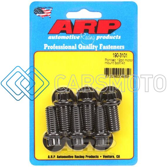 ARP 190-3101 PONTIAC 12PT MOTOR MOUNT BOLT KIT