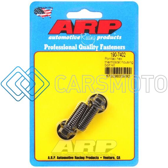 ARP 190-7402 PONTIAC HEX THERMOSTAT HOUSING BOLT KIT