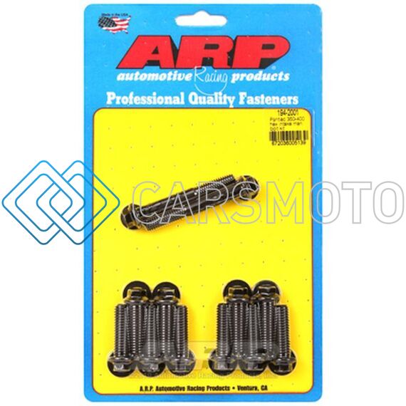 ARP 194-2001 PONTIAC 350-400 HEX INTAKE MANIFOLD BOLT KIT