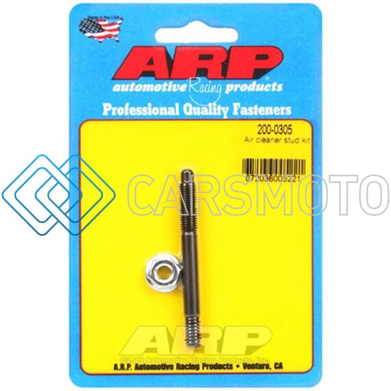 ARP 200-0305 1/4IN X 2.700 AIR CLEANER STUD KIT