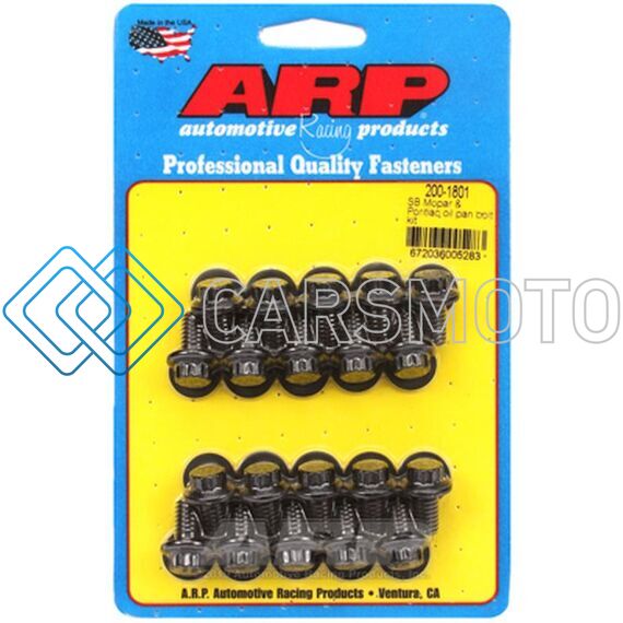 ARP 200-1801 SB MOPAR AND PONTIAC OIL PAN BOLT KIT