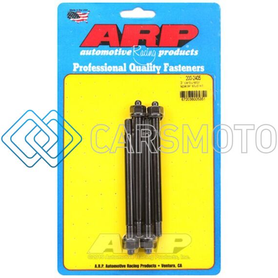 ARP 200-2405 3IN CARBURETOR SPACER STUD KIT 4.700IN OAL