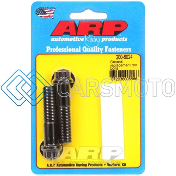 ARP 200-6024 GENERAL REPLACEMENT ROD BOLTS (2 PEICES)