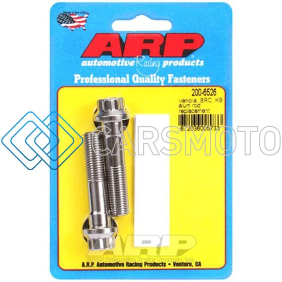 ARP 200-6526 VENOLIA, BRC, BROOKS & KB L19 ALUM ROD REPLT ROD BOLTS