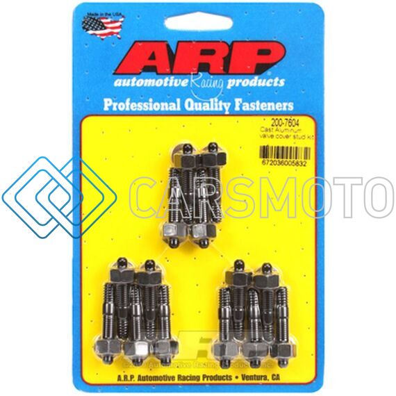 ARP 200-7604 CAST ALUMINUM VALVE COVER STUD KIT