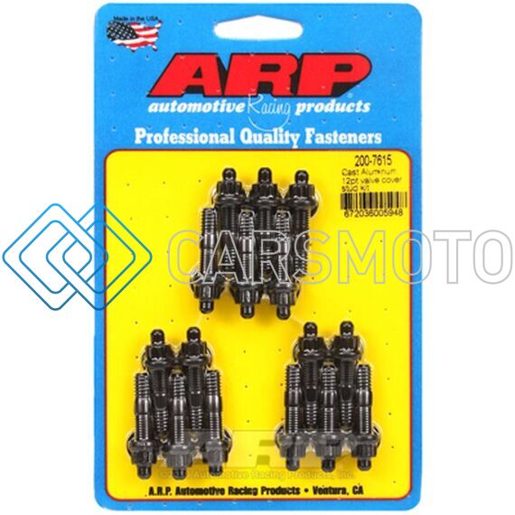 ARP 200-7615 CAST ALUMINUM 12PT VALVE COVER STUD KIT