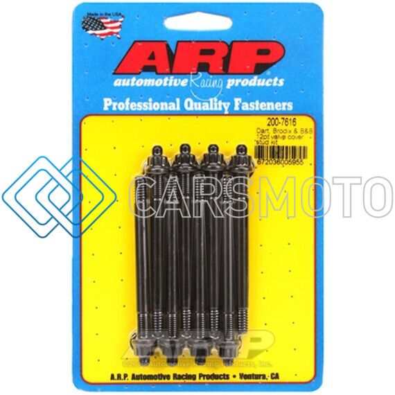 ARP 200-7616 DART BRODIX AND B AND B 12PT VALVE COVER STUD KIT
