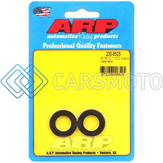 ARP 200-8525 9/16 ID 1.00 OD BLACK WASHERS (2/PKG)