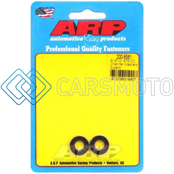 ARP 200-8581 5/16 ID   .675 OD CHAMFER WASHERS