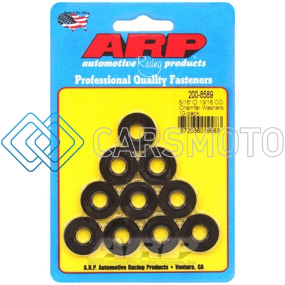 ARP 200-8589 5/16 ID  13/16 OD CHAMFER WASHERS