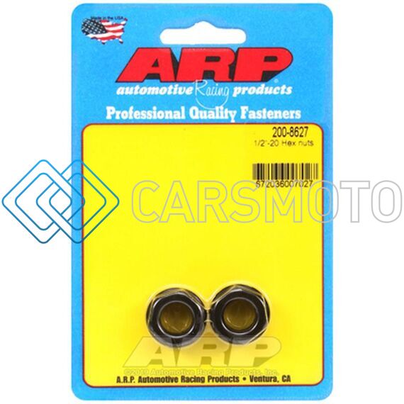 ARP 200-8627 1/2-20 BLACK NUT (2 PACK)