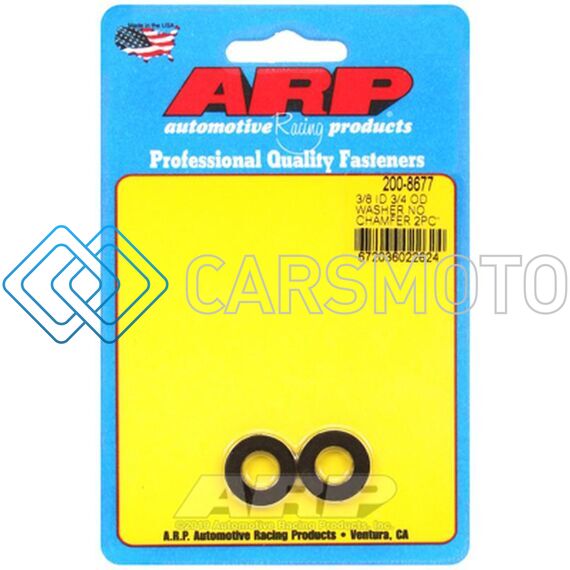 ARP 200-8677 3/8 ID 3/4 OD BLACK WASHERS
